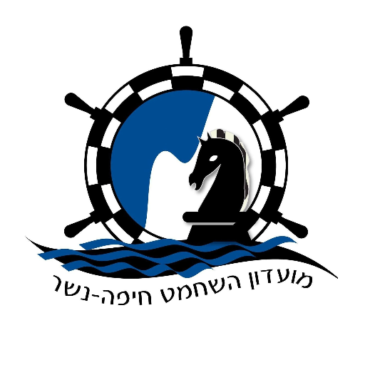 לוגו של מועדון שחמט חיפה נשר